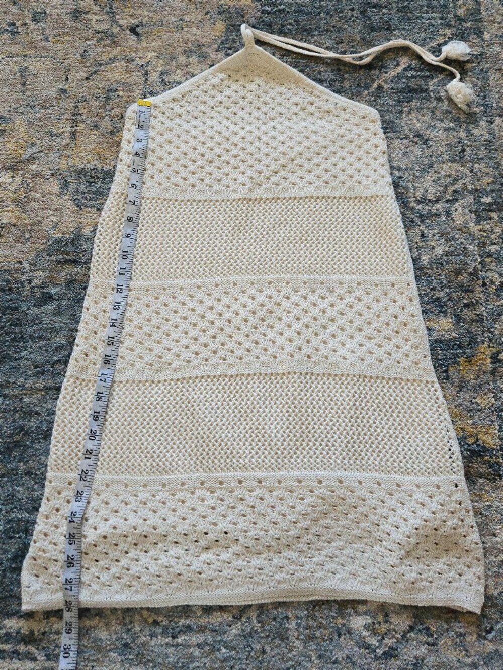 Halter Crochet Mini Dress - Picture 8 of 11